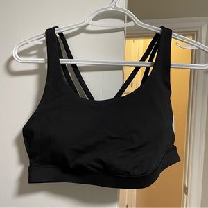 Black lululemon Energy Bra